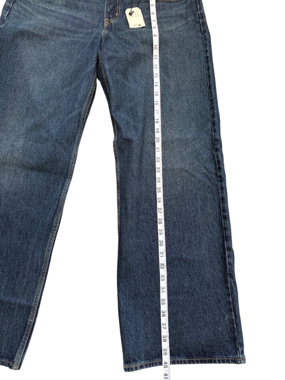 Levis Low Loose Jeans Womens Size 32x32 Dark Wash Blue A5566-0012 New With Tags - Picture 8 of 11
